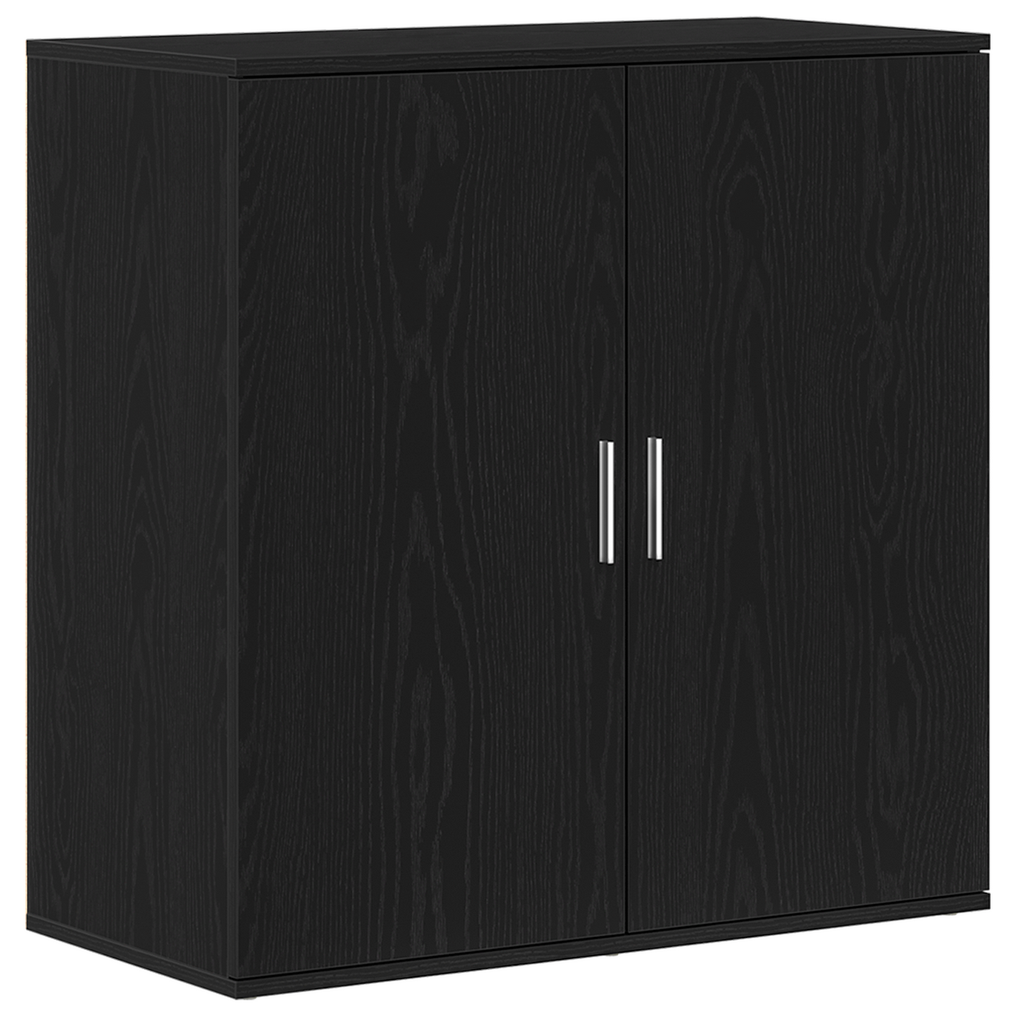 Skjenk Svart Eik 79x38x80 cm