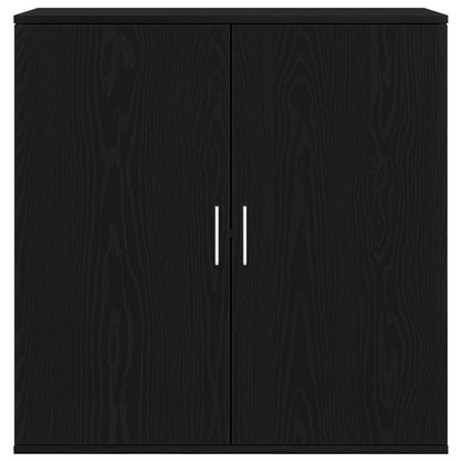 Skjenk Svart Eik 79x38x80 cm
