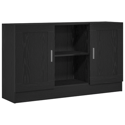 Skjenk Svart Eik 120x30,5x70 cm