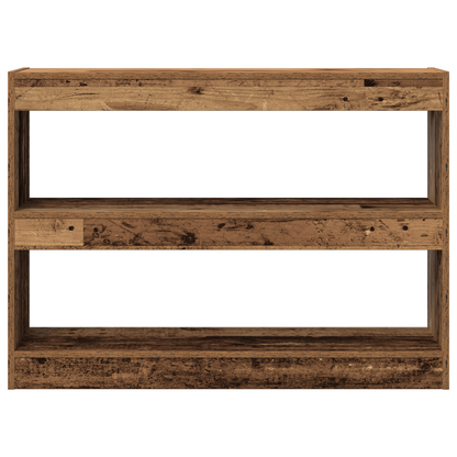 Bokhylle/Romdeler i Gamle Tre, 100x30x72 cm, laget av Ingeniørtre