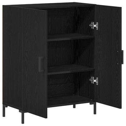 Skjenk Svart Eik 69,5x34x90 cm