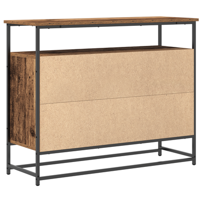 Skjenk Gammelt Tre 100x35x80 cm