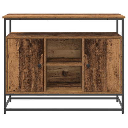 Skjenk Gammelt Tre 100x35x80 cm