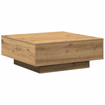 Salongbord Sofabord Artisan Eik 80x80x31 cm