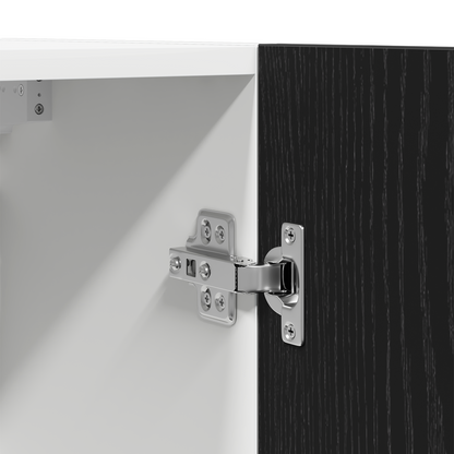 Black Oak Hengende Skap 50x31x60 cm, laget av konstruert tre