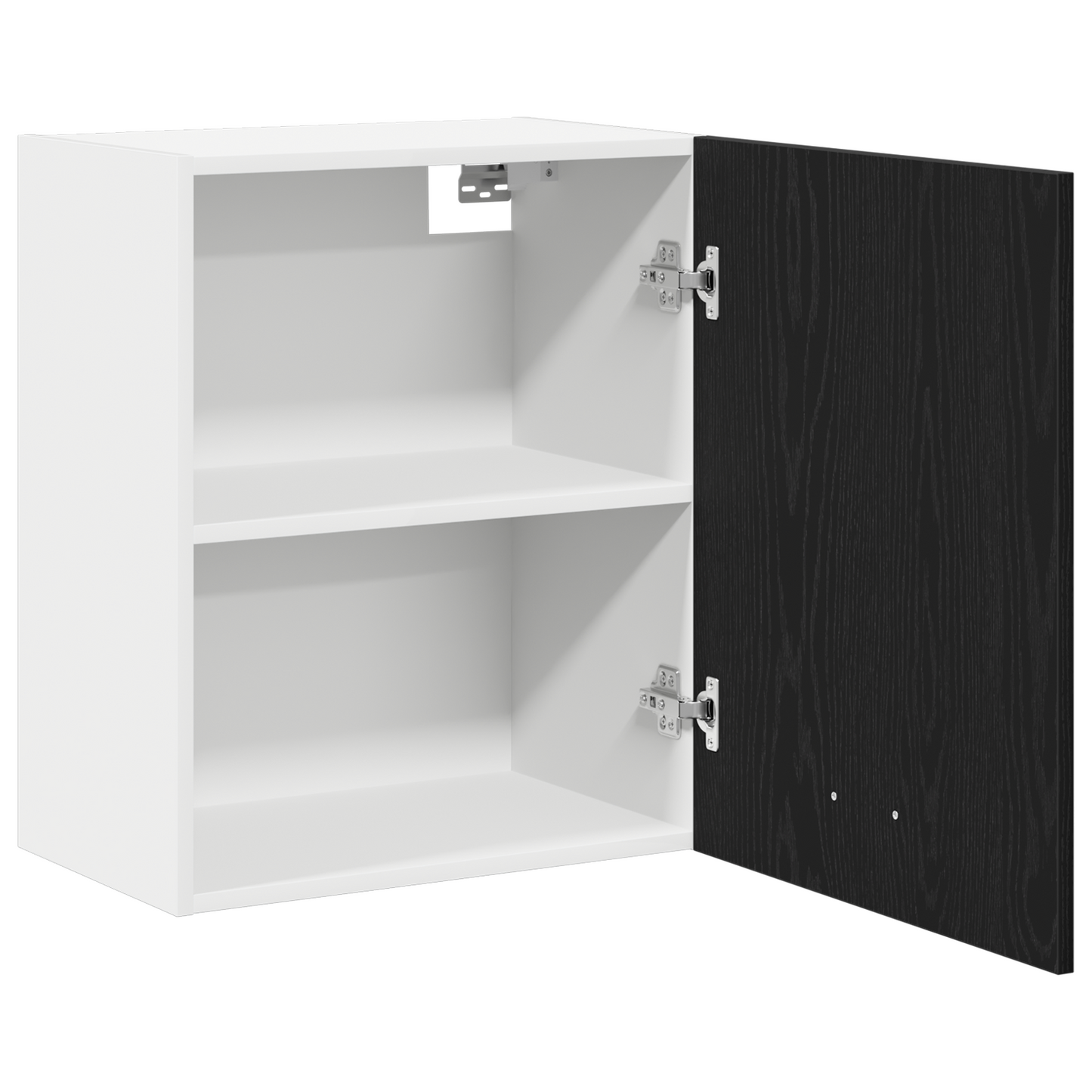 Black Oak Hengende Skap 50x31x60 cm, laget av konstruert tre