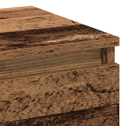 Nattbord Sengbord Gammelt Tre 40x35x70 cm