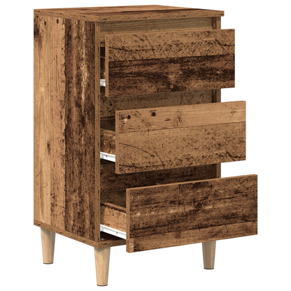 Nattbord Sengbord Gammelt Tre 40x35x70 cm