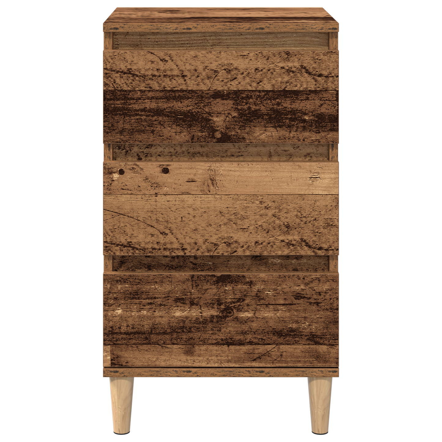 Nattbord Sengbord Gammelt Tre 40x35x70 cm