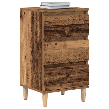 Nattbord Sengbord Gammelt Tre 40x35x70 cm