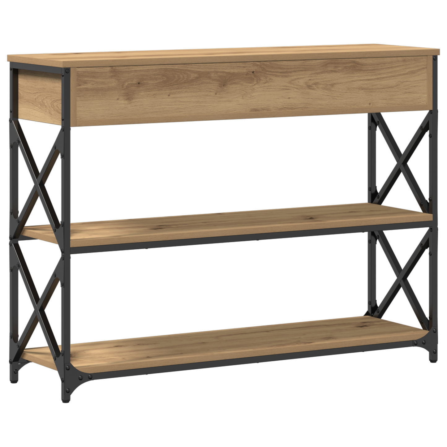 Avlastningsbord konsollbord Artisan Eik 100x28x75 cm