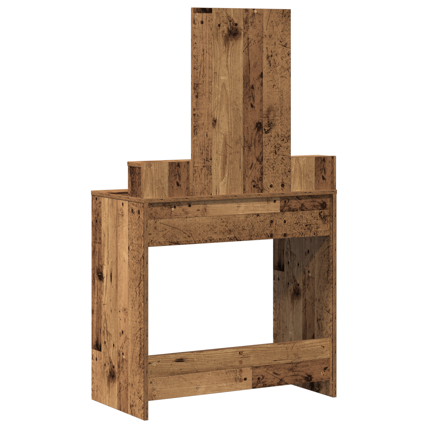 Smykkebord med skuffer, Gammelt tre, 79x41x140 cm
