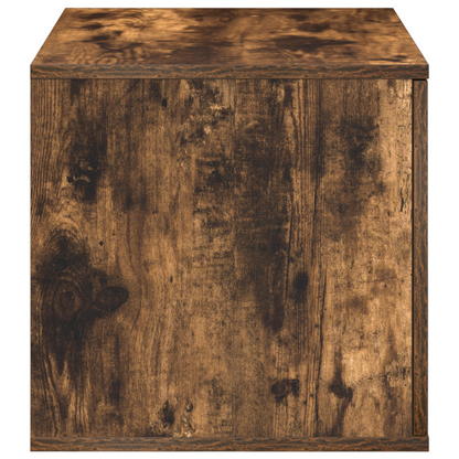 Nattbord Sengbord Røkt Eik 127x41x40 cm