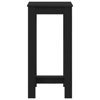 Bar Bord Svart Eike Konstruert Tre 51x50x103,5 cm