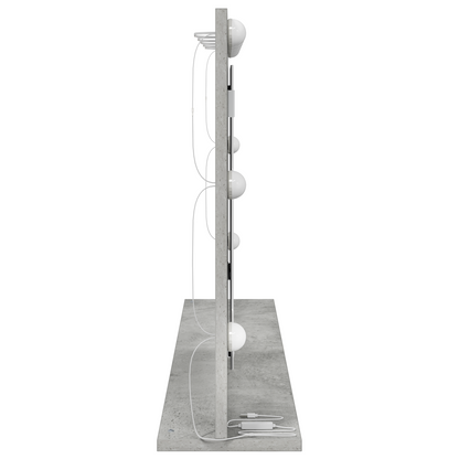 Sminkespeil Betonggrå 100 x 55 x 18 cm