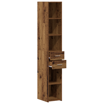 Skap Gammelt Tre 30x42,5x185 cm