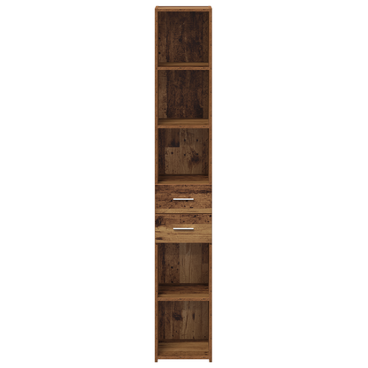 Skap Gammelt Tre 30x42,5x185 cm