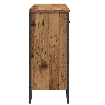 Skap Gammelt Tre Eik 97x32.5x74.5 cm