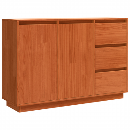 Skjenk Brun 111 x 34 x 75 cm Massivt furutre