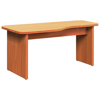 Salongbord Sofabord Tre 2 stk Voksbrun 100 x 69 x 35.5 cm Massiv furu tre