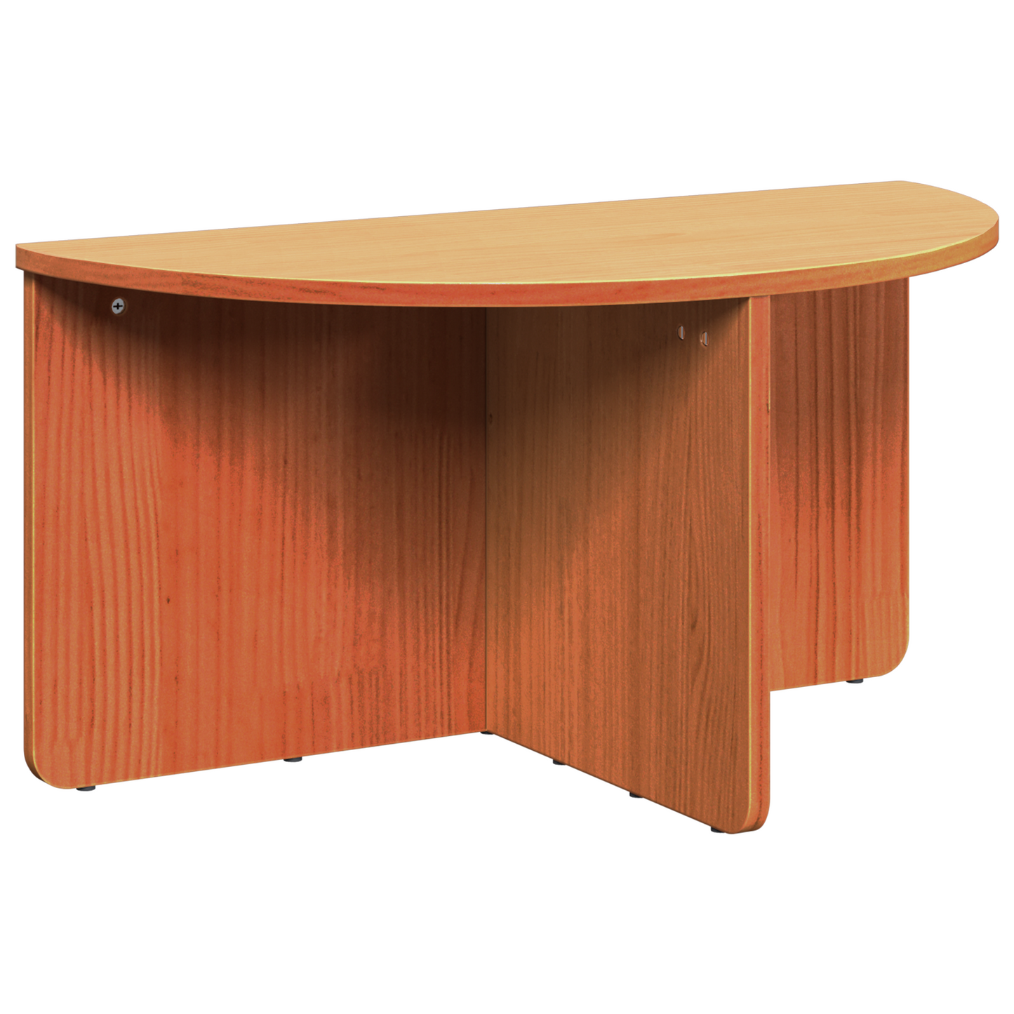 Salongbord Sofabord Tre 2 stk Voksbrun 79 x 39.5 x 40 cm Massiv furu tre