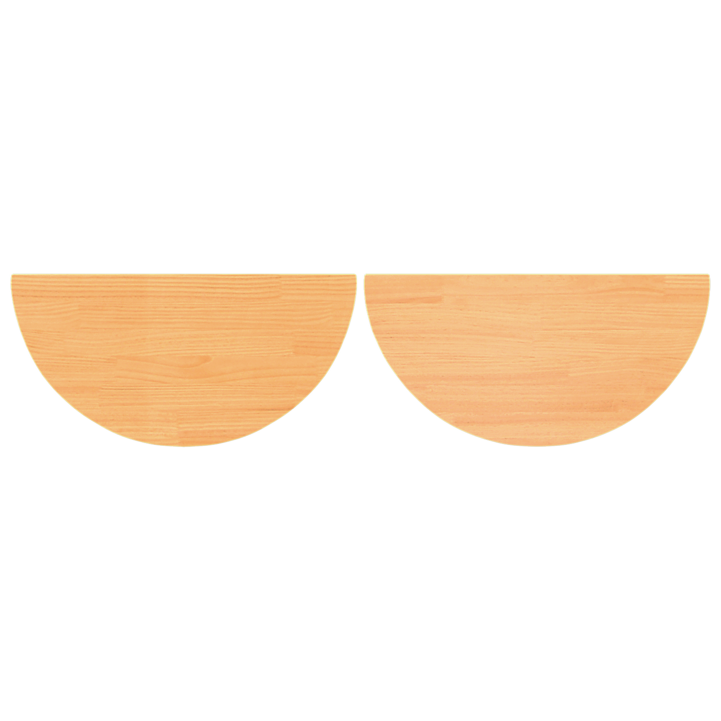 Salongbord Sofabord Tre 2 stk Voksbrun 79 x 39.5 x 40 cm Massiv furu tre