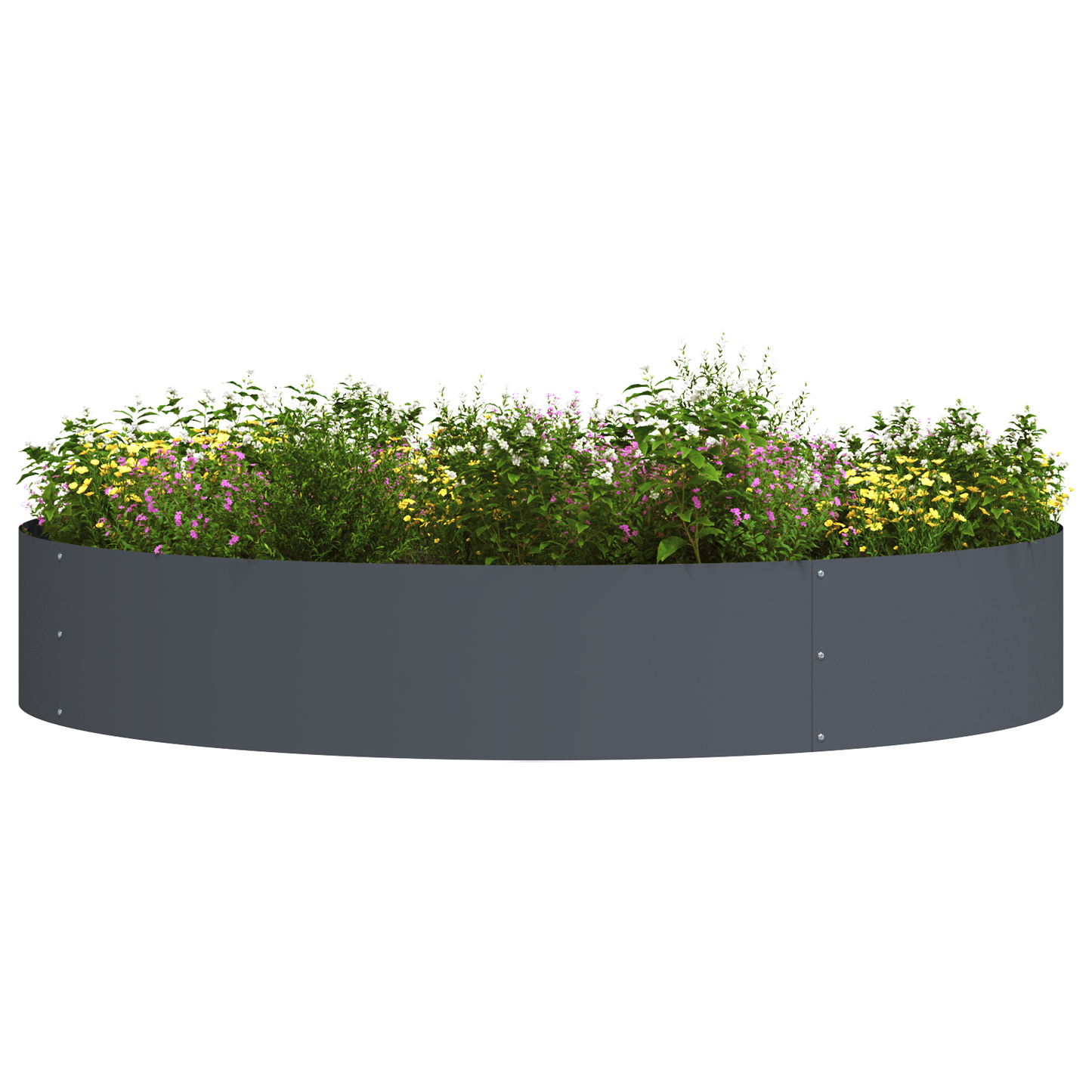 Antrasitt Plantepotte Antrasitt Metall Stor Holdbar Plantepotte