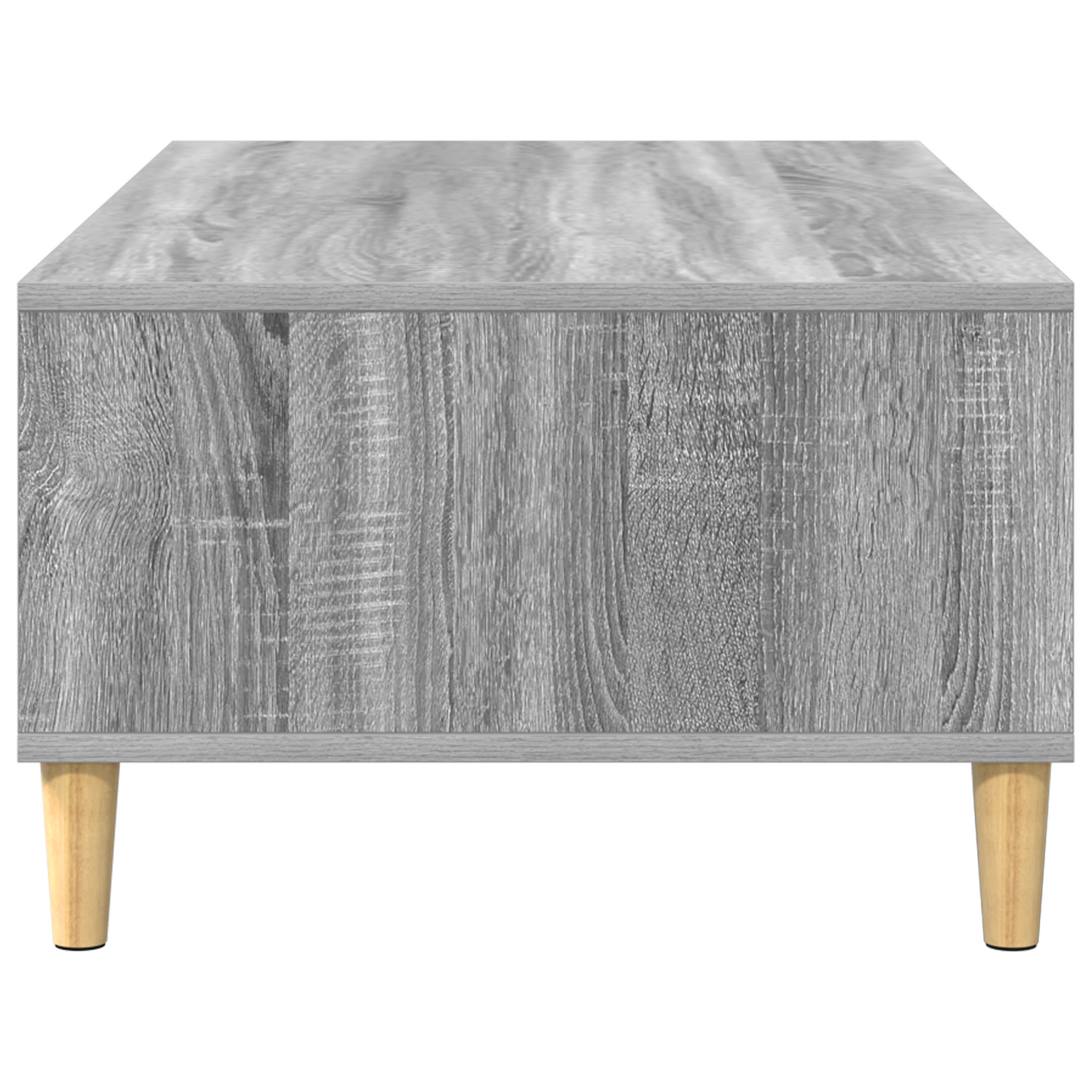 Salongbord Sofabord Sonoma Grå med lagring med dør 103.5 x 60 x 35 cm