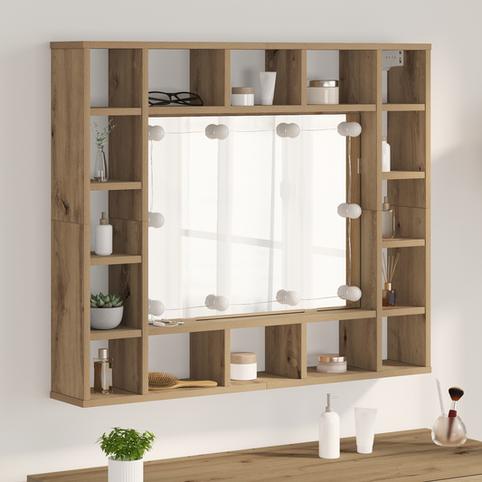 Sminkespeil Artisan Eik 91 x 15 x 76.5 cm