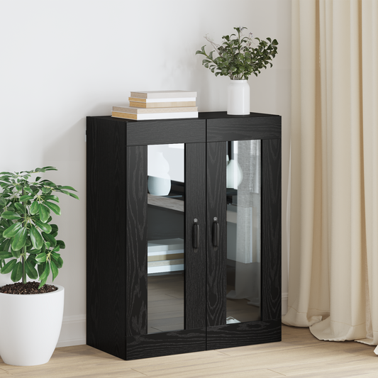 Veggskap Svart 69.5 x 34 x 90 cm