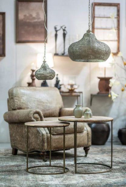 Taklampe Alina Antik Messing 45x40cm