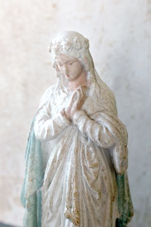 Dekorasjon Figur Madonna H31/L10/B10 cm opal , hemmetshjarta.no